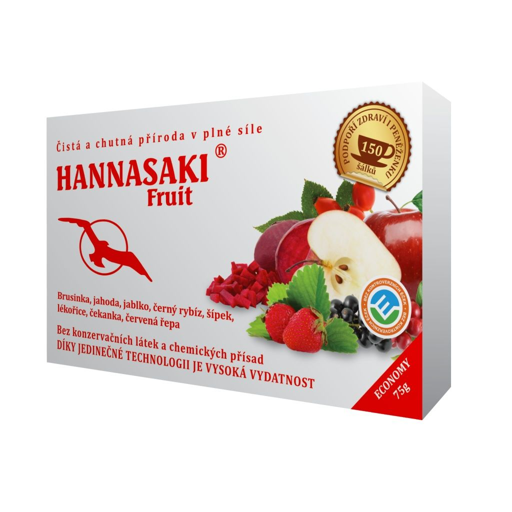 Hannasaki Fruit sypaný čaj 75 g Hannasaki