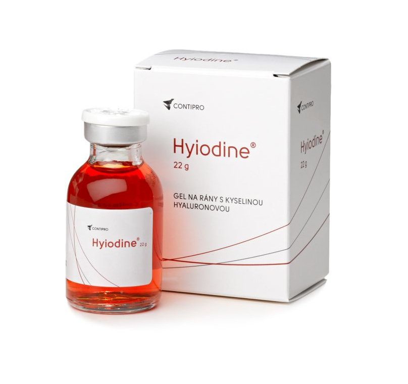 Hyiodine gel na rány 22 g