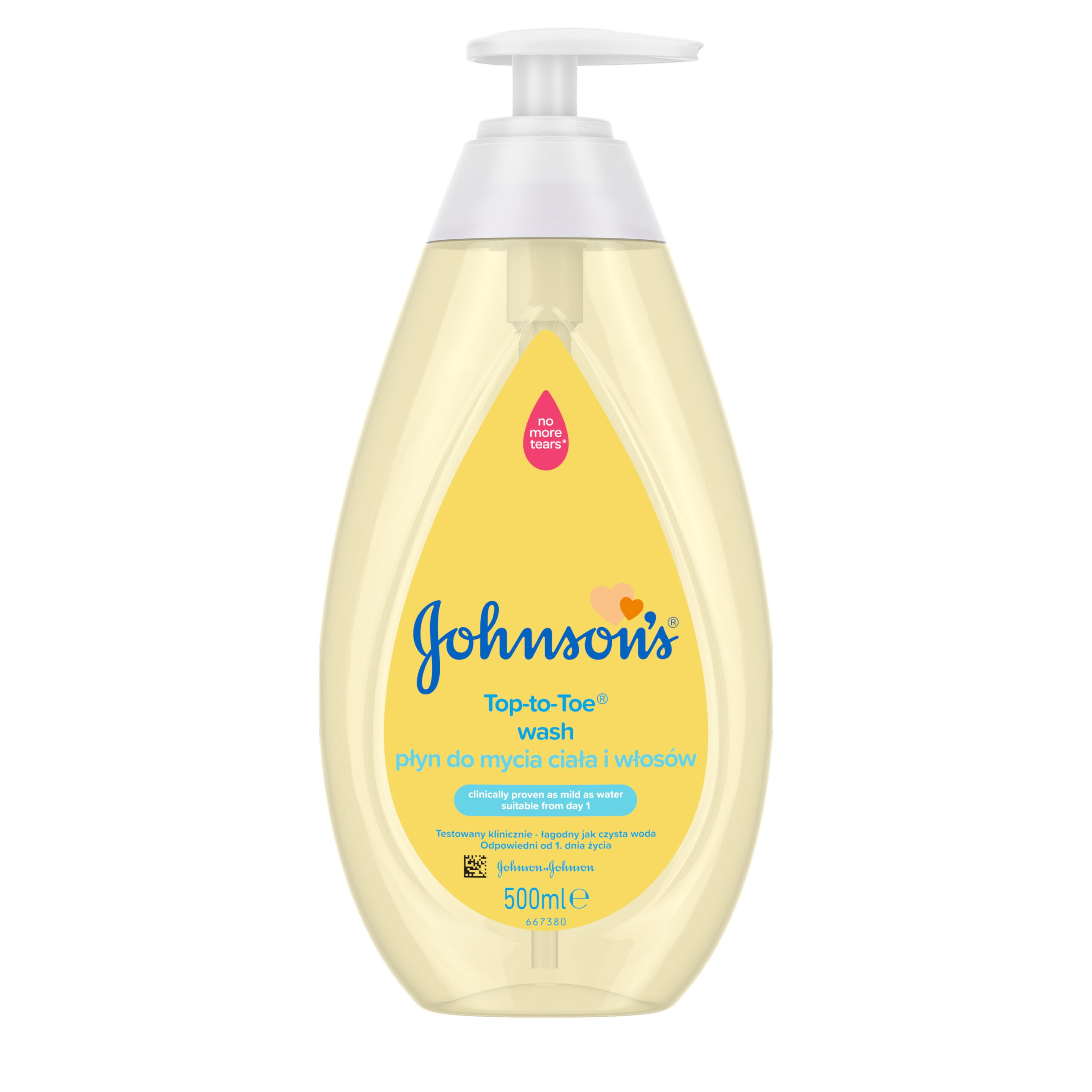 Johnson's Baby Mycí gel pro tělo a vlásky 500 ml Johnson's Baby