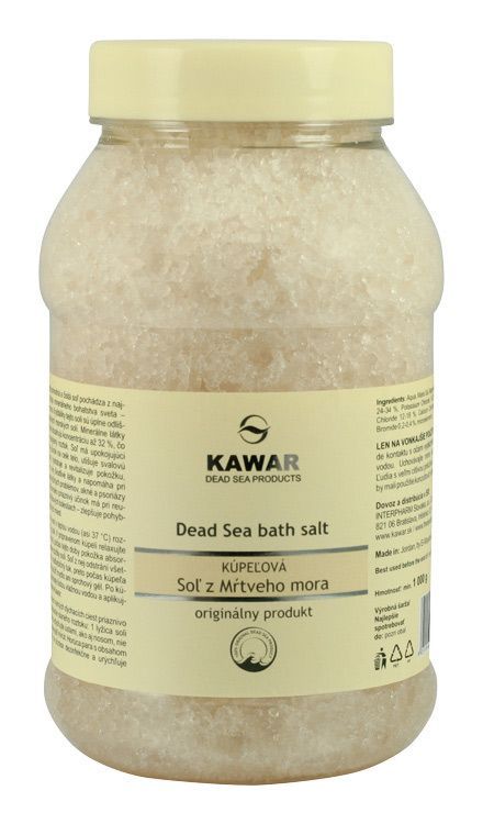 Kawar Koupelová sůl z Mrtvého moře 1000 g Kawar