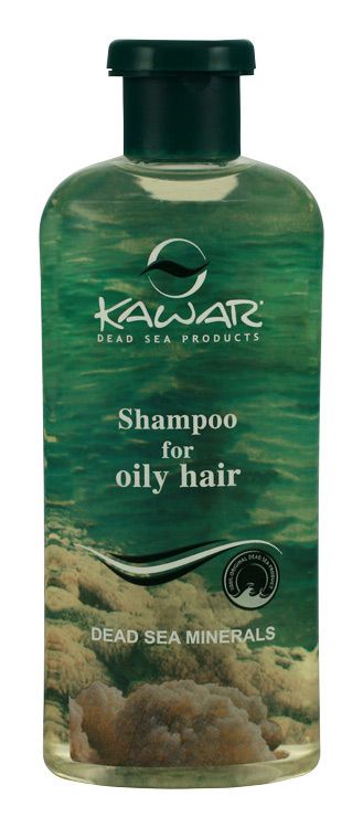 Kawar Šampon na mastné vlasy s minerály z Mrtvého moře 400 ml Kawar