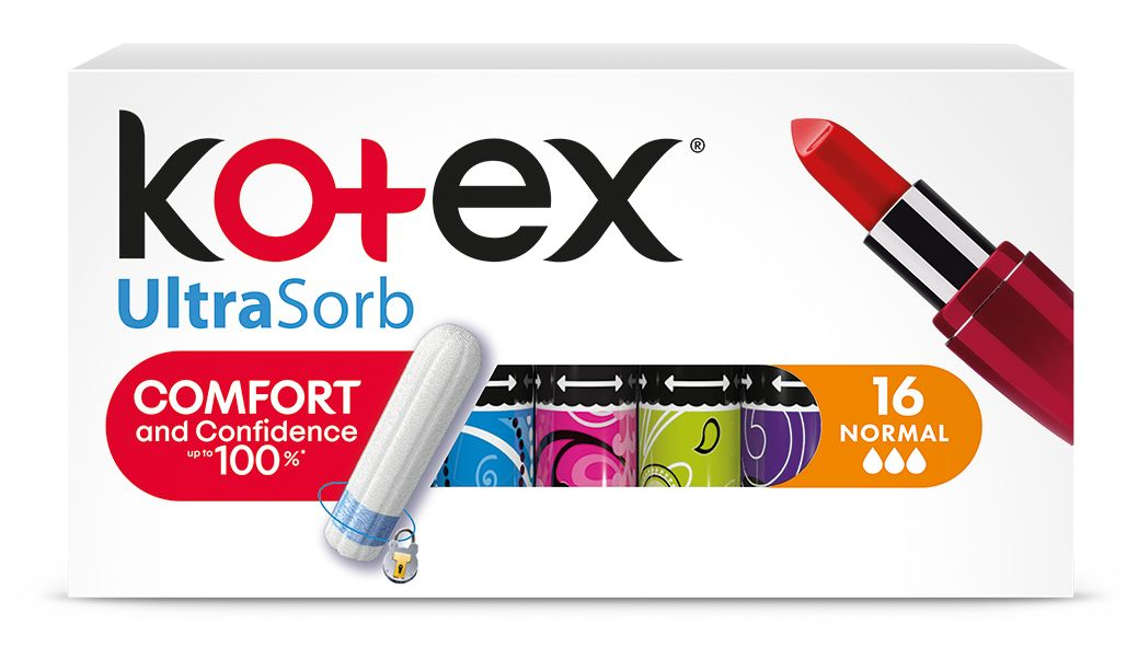 Kotex Ultra Sorb Normal tampony 16 ks Kotex