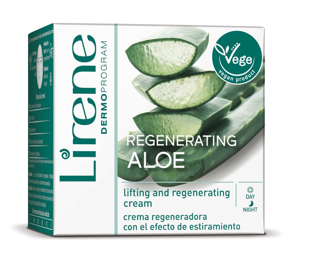 Lirene H&V Aloe a Karité máslo krém na den/noc 50 ml Lirene