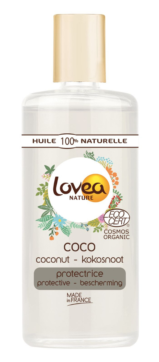 Lovea 100% Přírodní BIO ochranný tělový olej kokos 100 ml Lovea