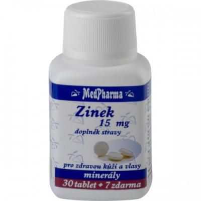 Medpharma Zinek 15 mg 37 tablet Medpharma