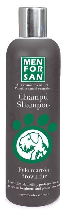 MenForSan Šampon pro psy zvýrazňující hnědou barvu 300ml Menforsan
