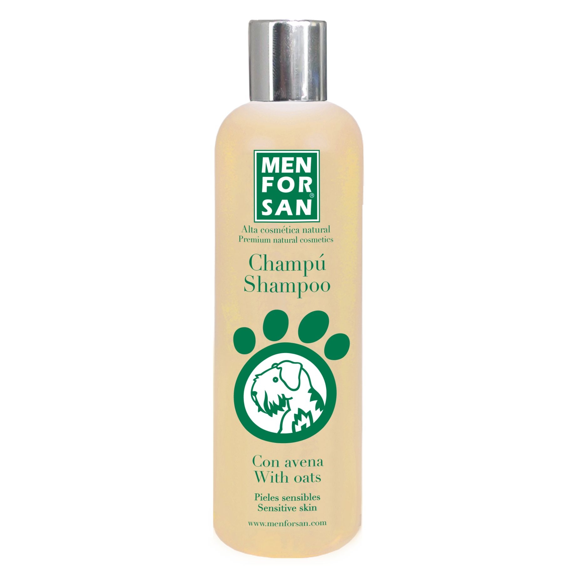 Menforsan Přírodní šampon pro psy s citlivou srstí s ovsem 300 ml Menforsan