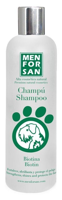 Menforsan Vyživující přírodní šampon pro psy s biotinem 300 ml Menforsan