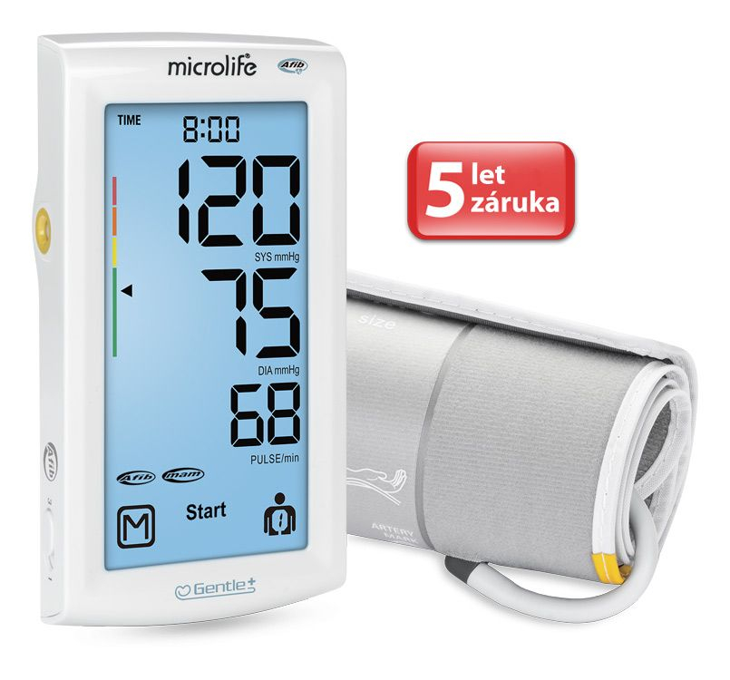 Microlife BP A7 AFIB Touch tlakoměr s dotykovým displejem Microlife