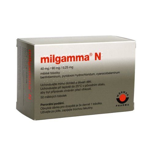 Milgamma N 50 měkkých tobolek Milgamma