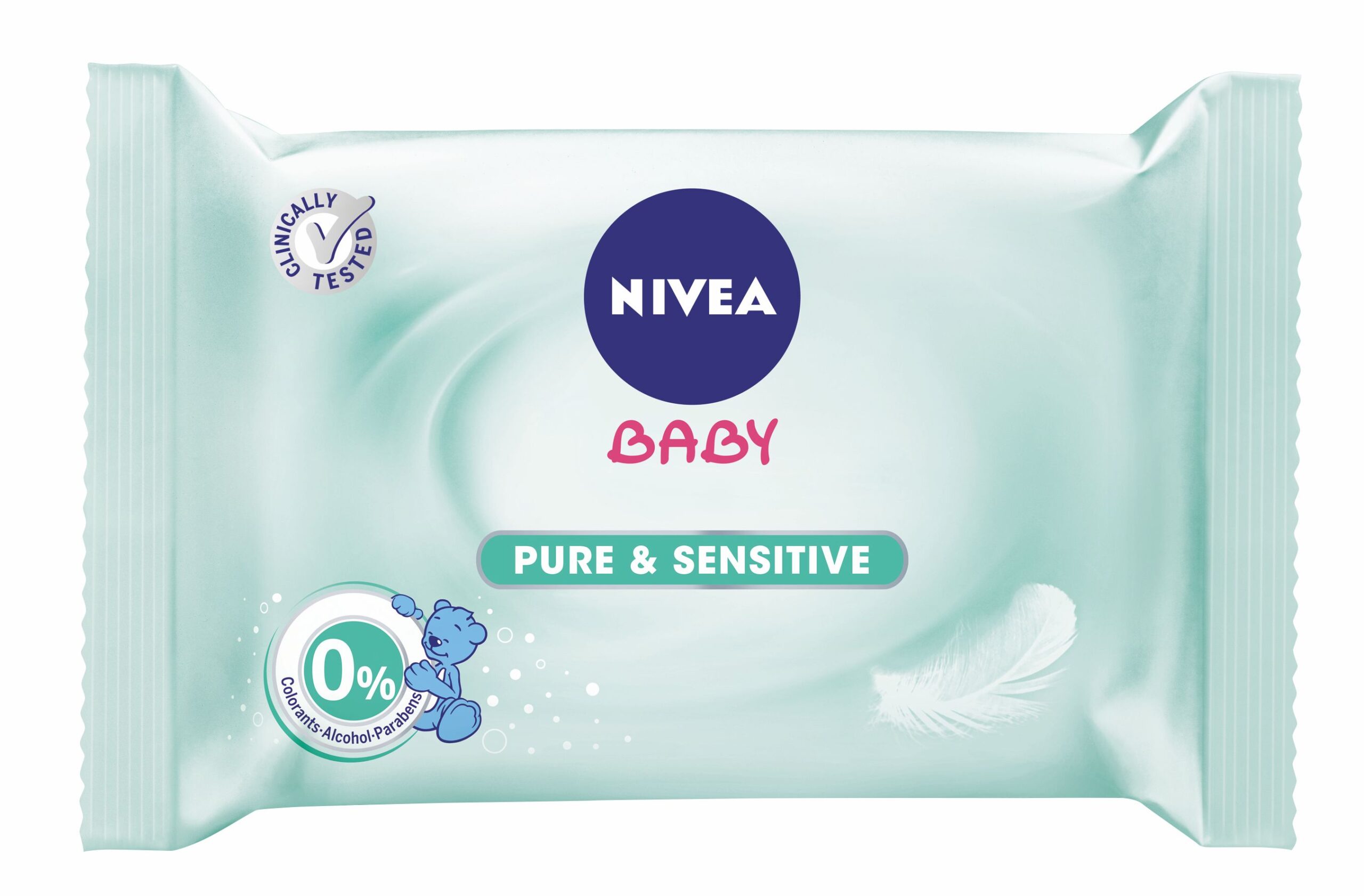Nivea baby Sensitive čistící ubrousky 63 ks Nivea baby
