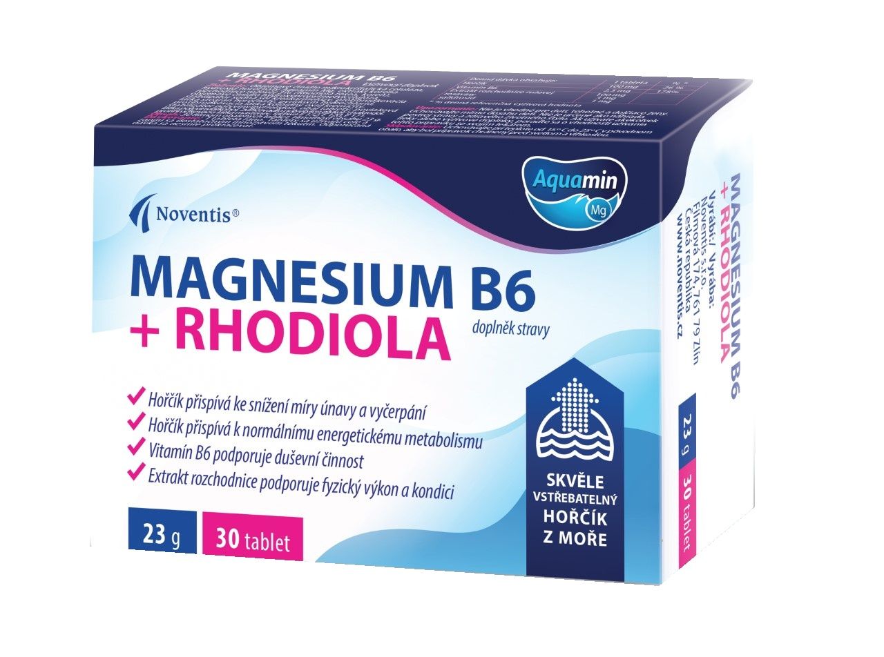 Noventis Magnesium B6 + Rhodiola 30 tablet Noventis