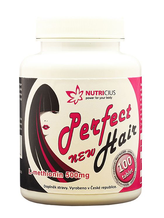 Nutricius Perfect HAIR new methionin 500 mg 100 tablet Nutricius
