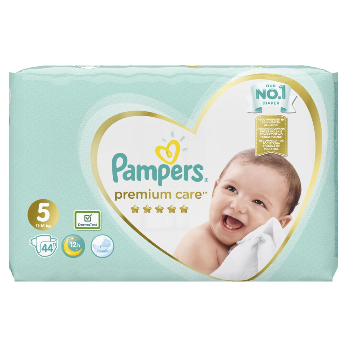 Pampers Premium Care vel. 5 11-16 kg dětské pleny 44 ks Pampers