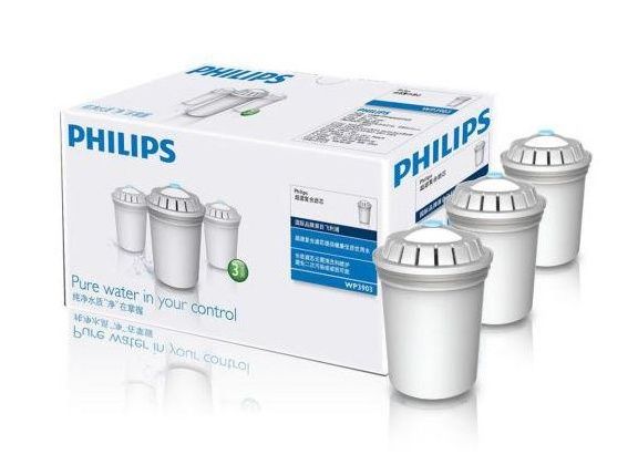 Philips filtrační kazety AWP261 pro filtrační konvice 3 ks Philips filtrační