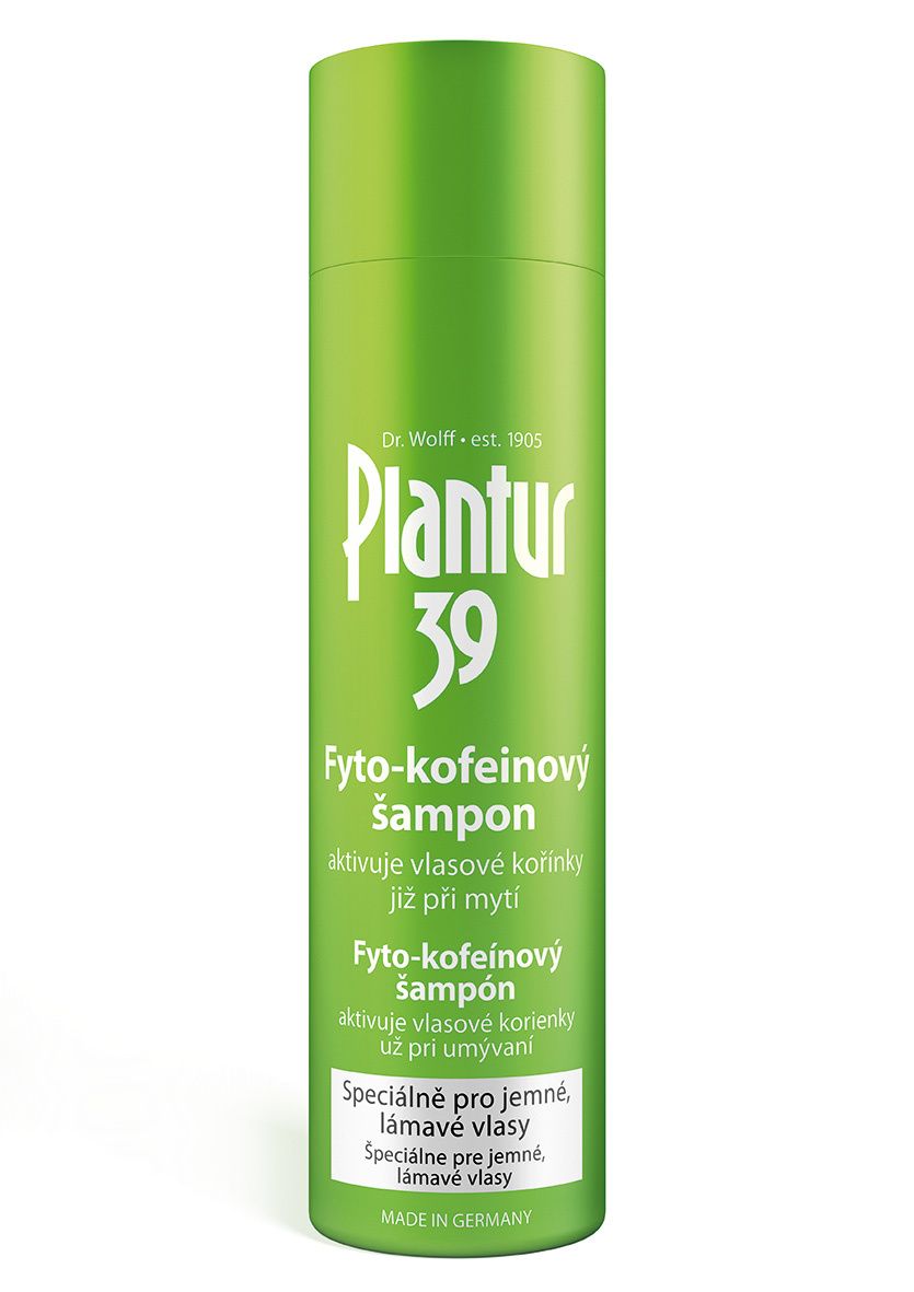 Plantur 39 Fyto-kofeinový šampon jemné vlasy 250 ml Plantur