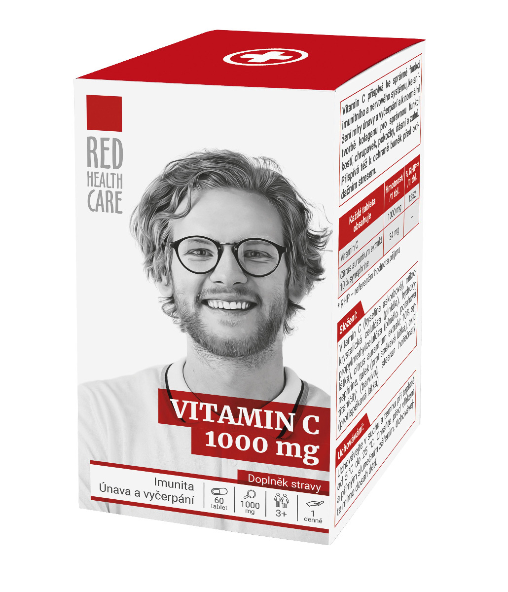 Red health care Vitamin C 1000 mg 60 tablet Red health care