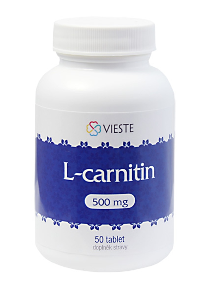 Vieste L-carnitin 500 mg 50 tablet Vieste
