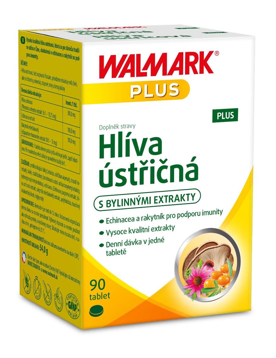 Walmark Hlíva ústřičná PLUS 90 tablet Walmark