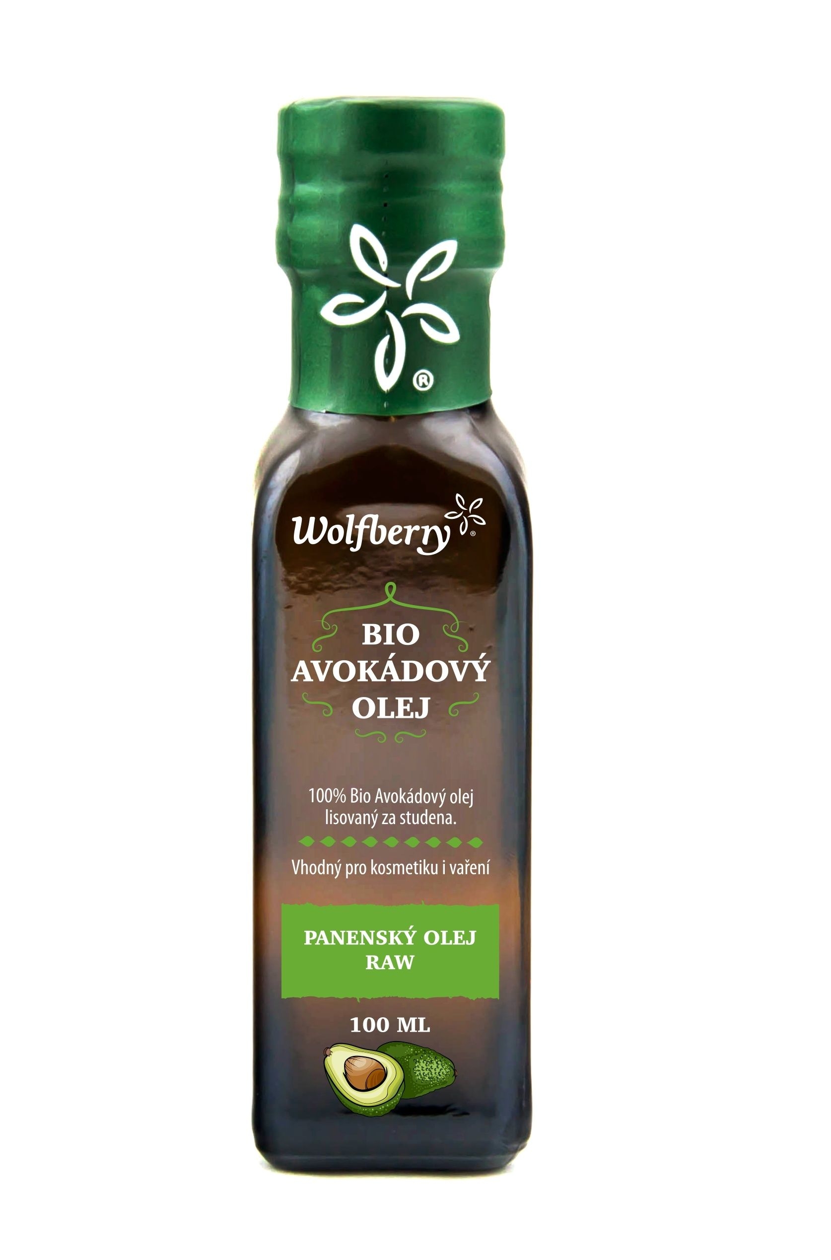 Wolfberry Avokádový olej BIO 100 ml Wolfberry