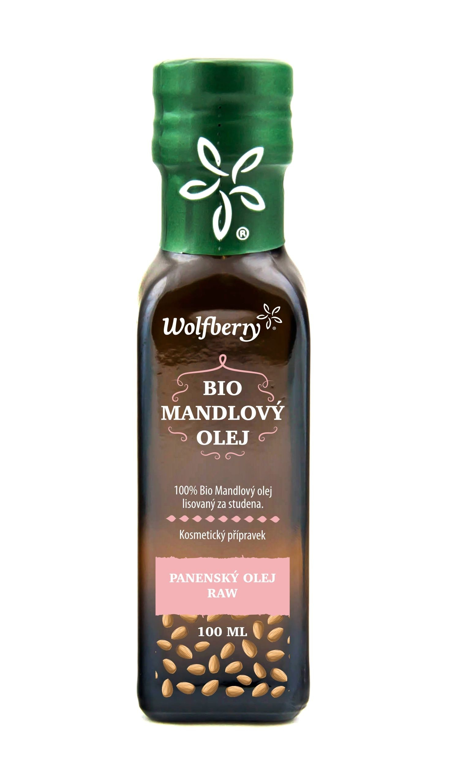 Wolfberry Mandlový olej BIO 100 ml Wolfberry