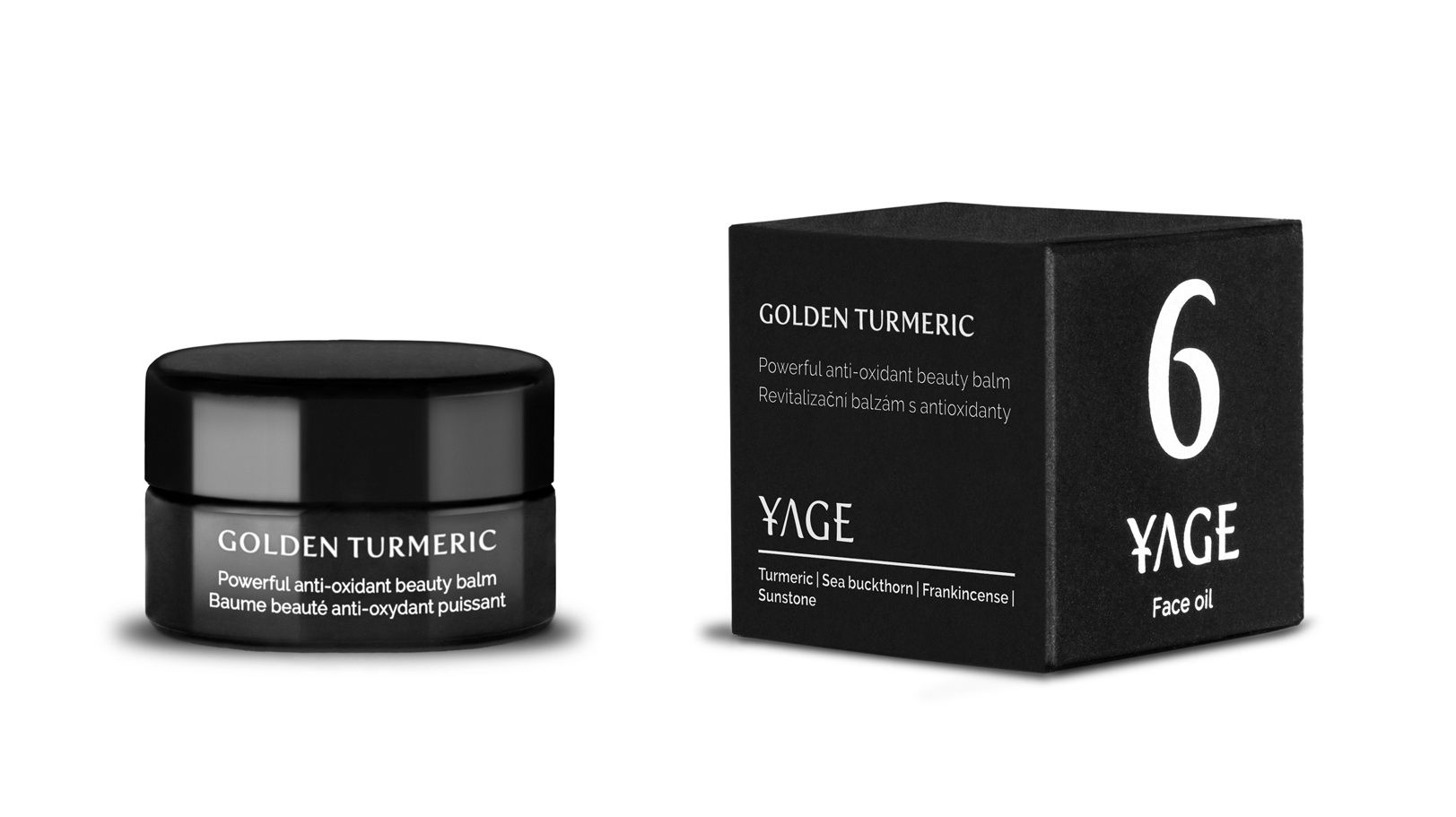 YAGE Golden Turmeric revitalizační balzám s antioxidanty 15 ml YAGE
