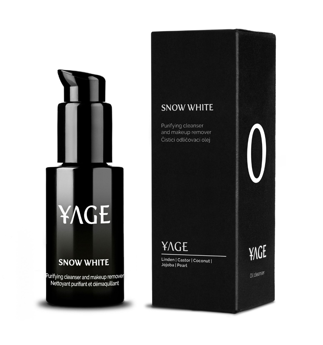 YAGE Snow White odličovací olej 50 ml YAGE