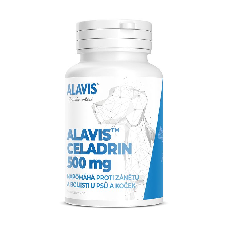 Alavis Celadrin pro psy a kočky 500 mg 60 kapslí Alavis