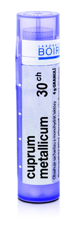 Boiron CUPRUM METALLICUM CH30 granule 4 g Boiron