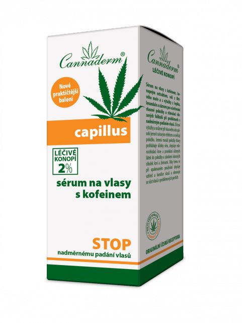 Cannaderm Capillus Sérum stimulační s kofeinem 40 ml Cannaderm