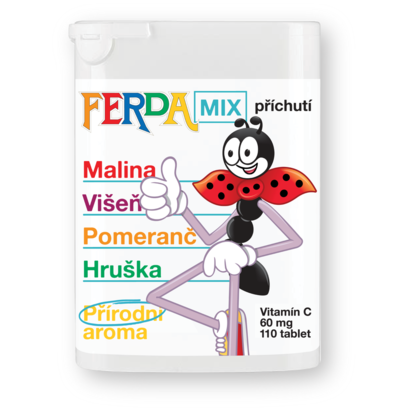 Ferda Mix Vitamin C 60 mg 110 tablet
