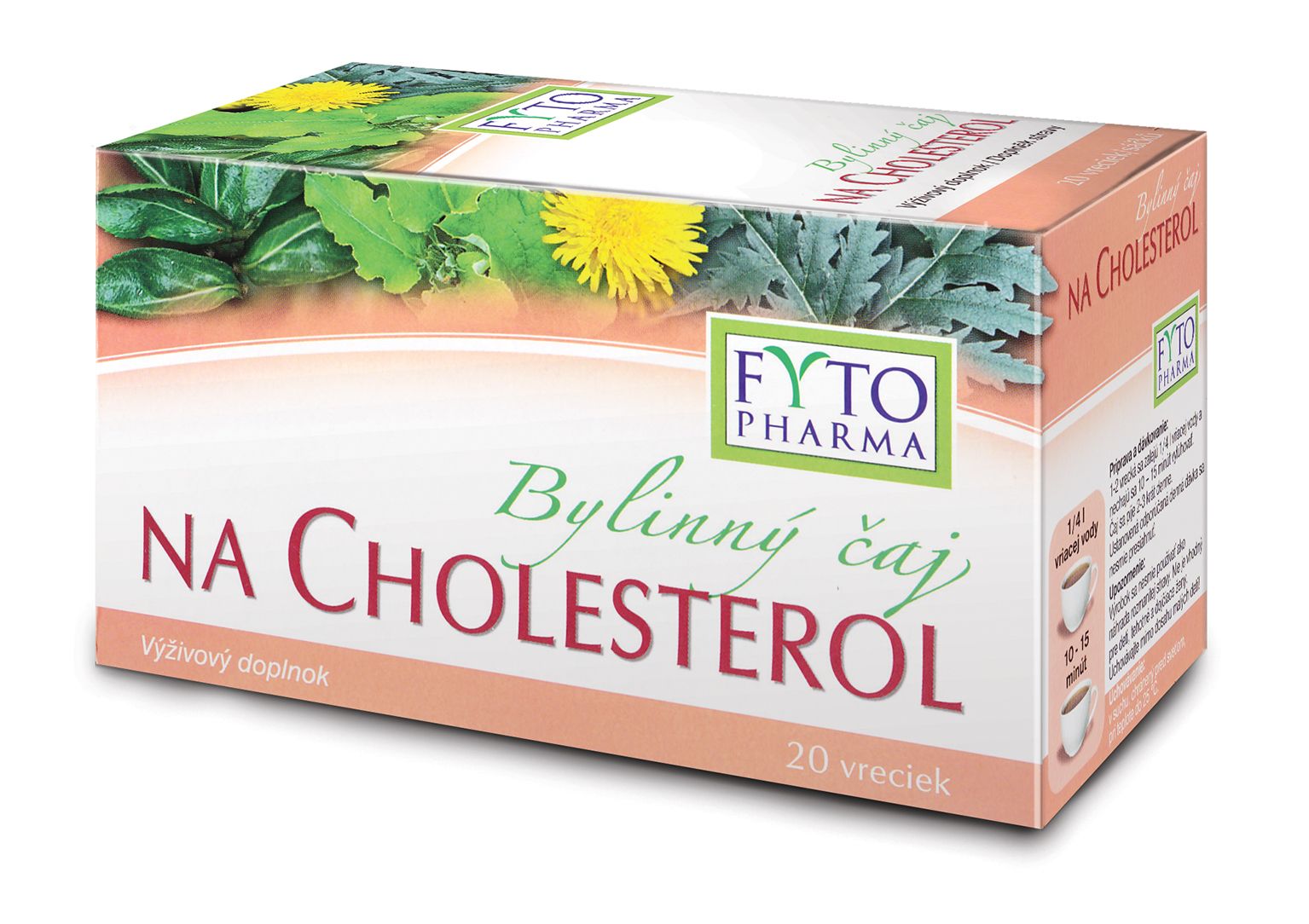 Fytopharma Bylinný čaj na cholesterol 20x1