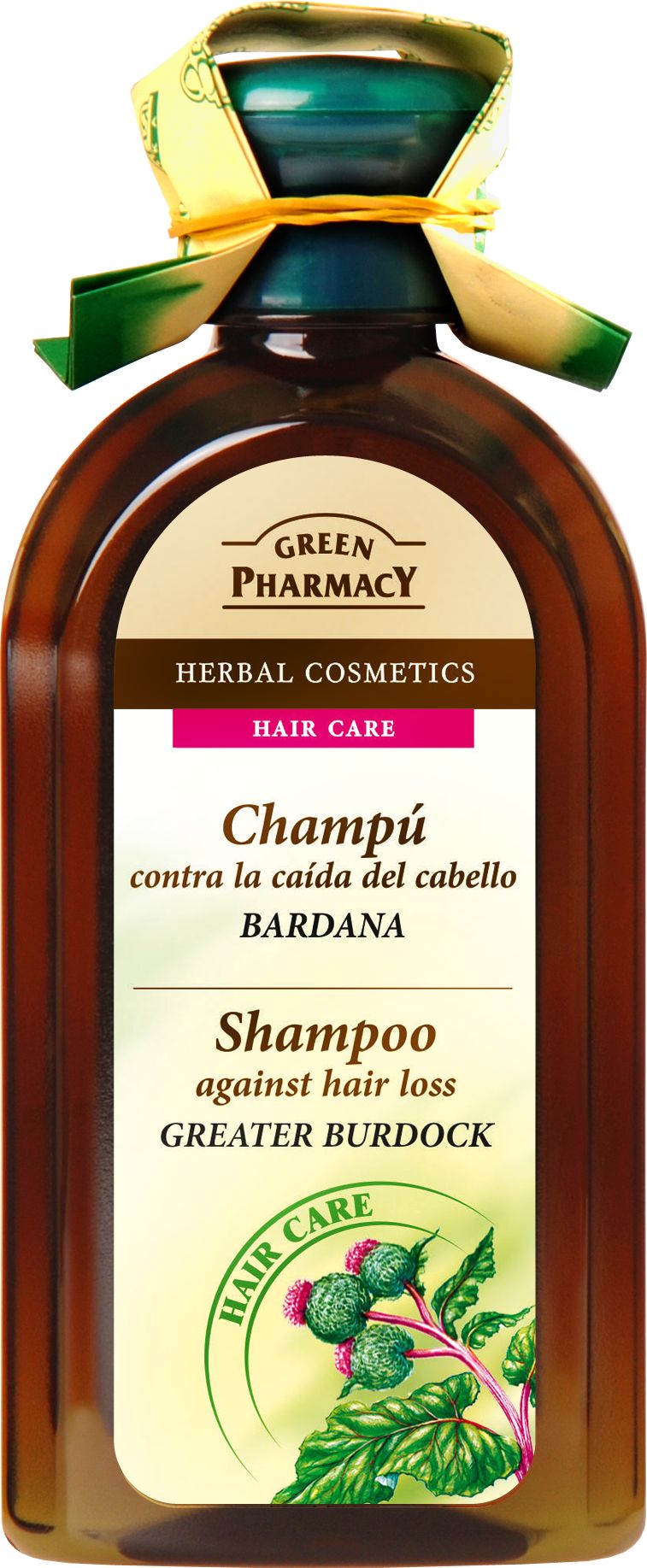 Green Pharmacy Lopuch šampon proti vypadávání vlasů 350 ml Green Pharmacy