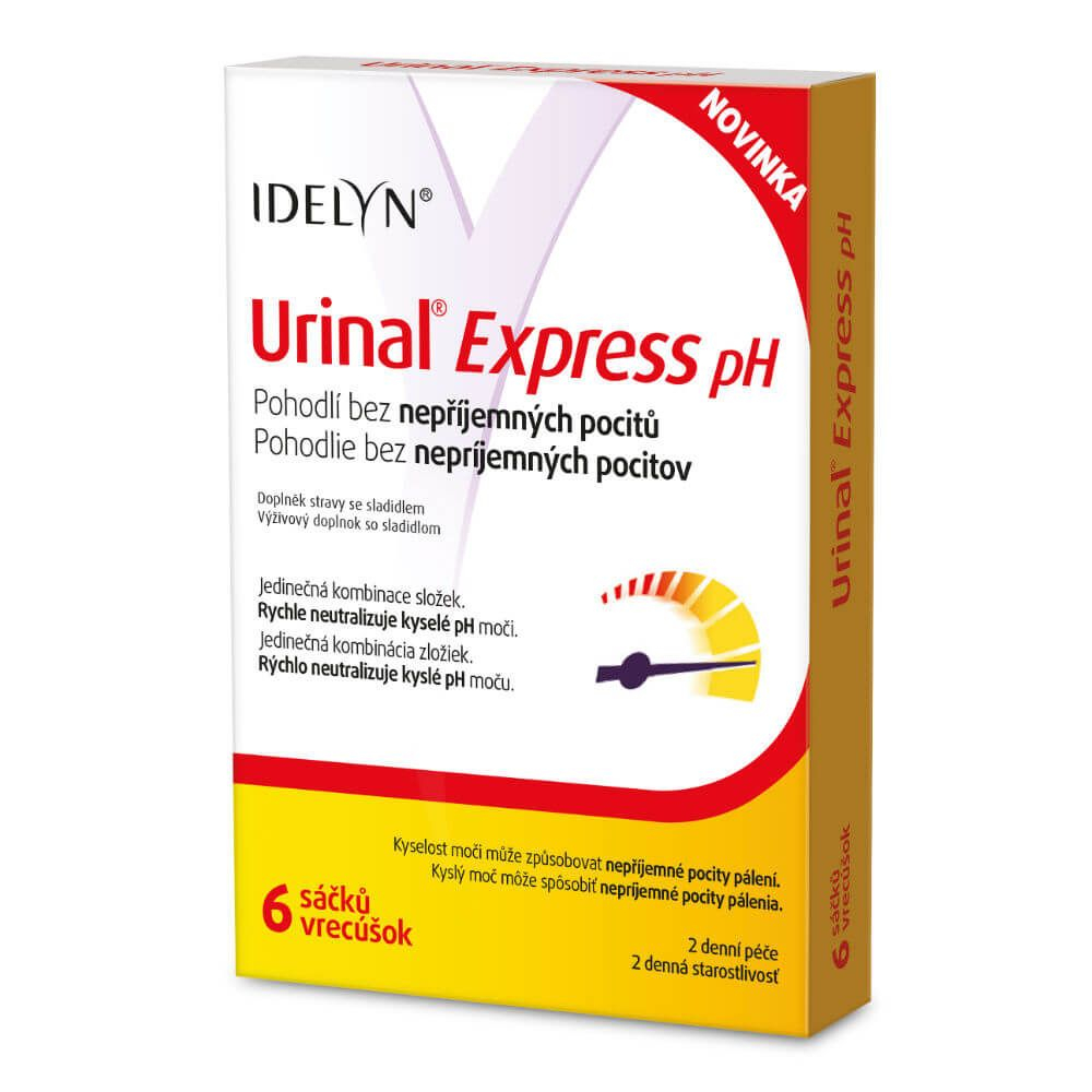 Idelyn Urinal Express pH 6 sáčků Idelyn