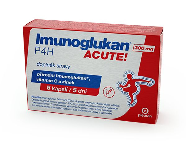 Imunoglukan P4H ACUTE! 5 kapslí Imunoglukan