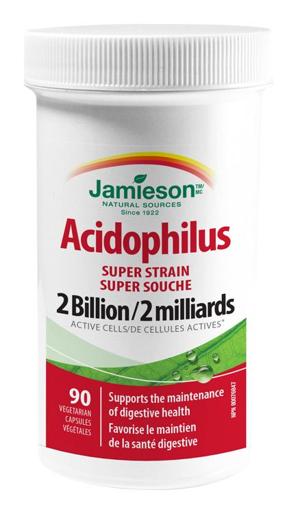 Jamieson Acidophilus Super Strain 90 kapslí Jamieson
