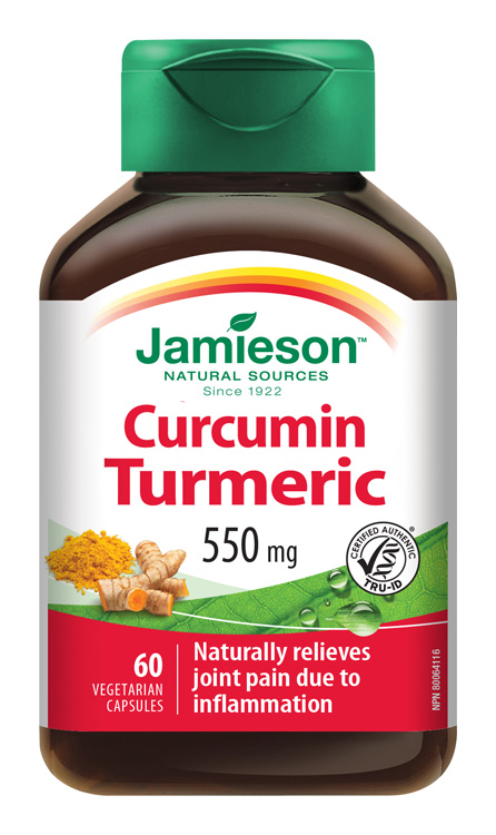 Jamieson Kurkumín 550 mg 60 kapslí Jamieson