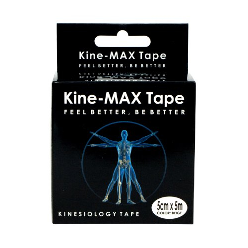 KineMAX Classic kinesiology tape 5 cm x 5 m tejpovací páska 1 ks béžová KineMAX