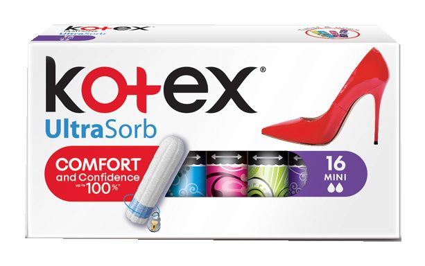 Kotex Ultra Sorb Mini tampony 16 ks Kotex