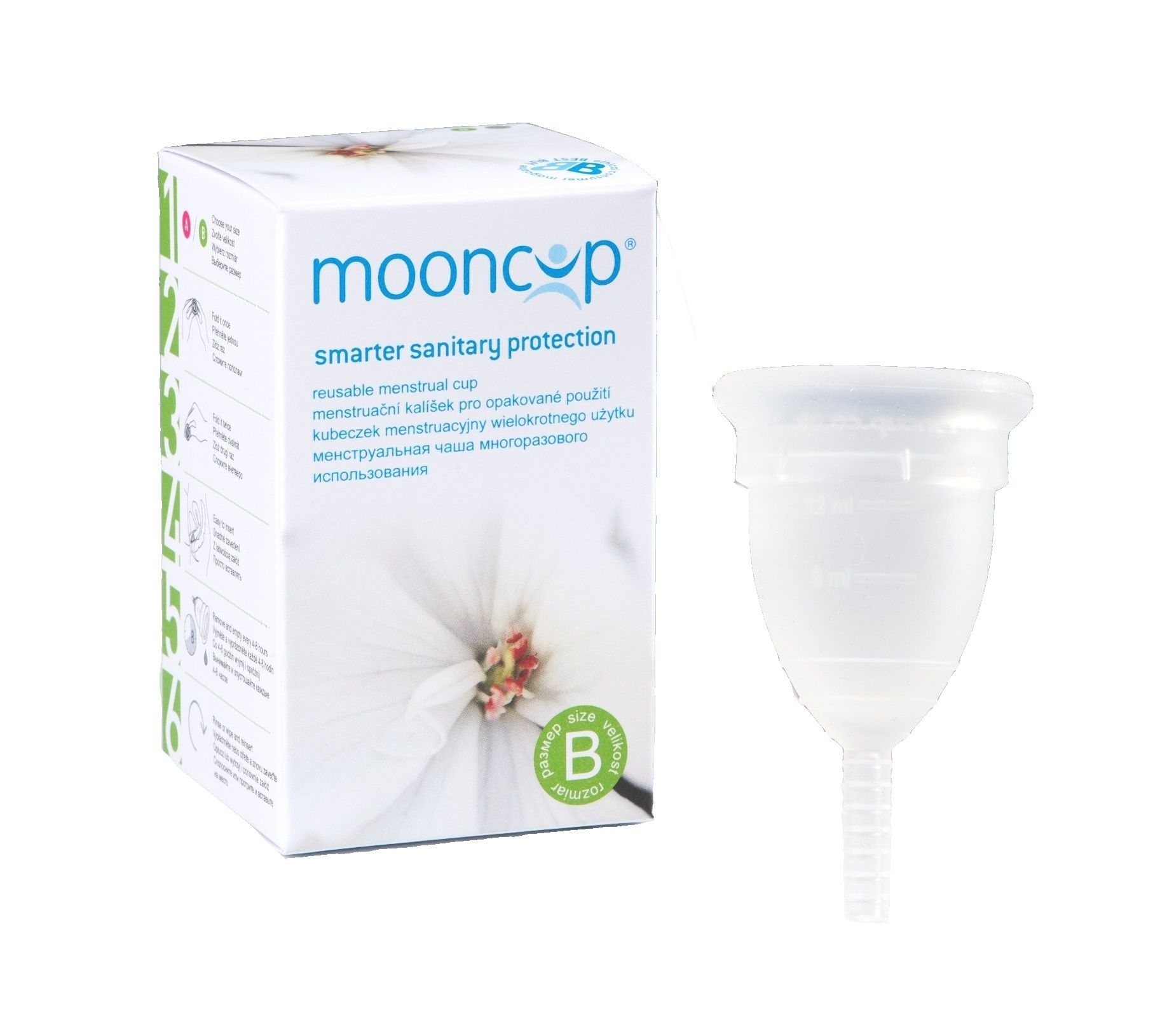 Mooncup Menstruační kalíšek velikost B 1 ks Mooncup