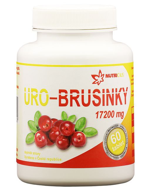 Nutricius URO - Brusinky 60 tablet Nutricius