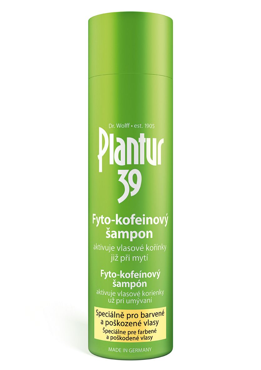Plantur 39 Fyto-kofeinový šampon pro barvené vlasy 250 ml Plantur