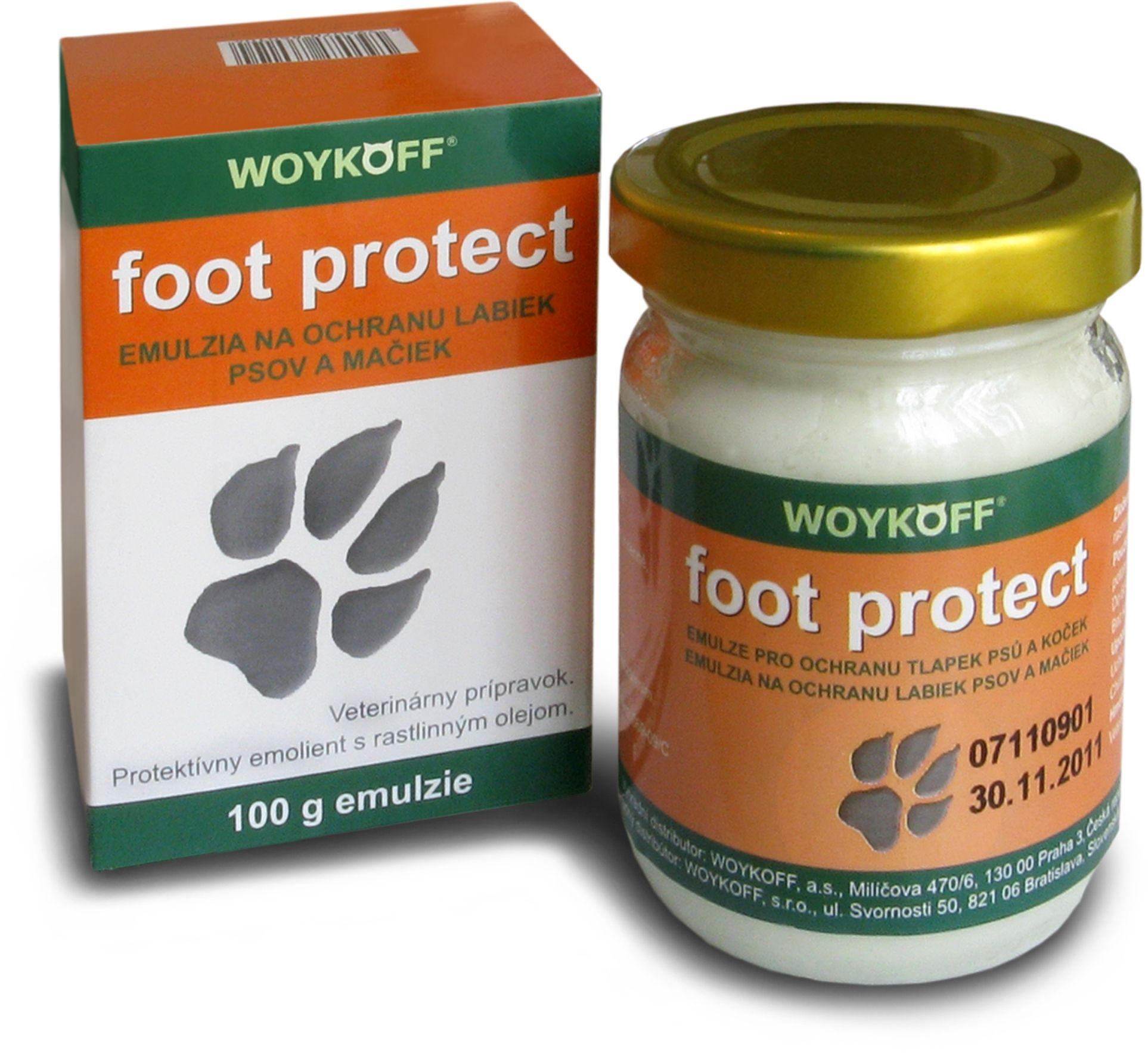 Woykoff Foot protect emulze 100 g Woykoff
