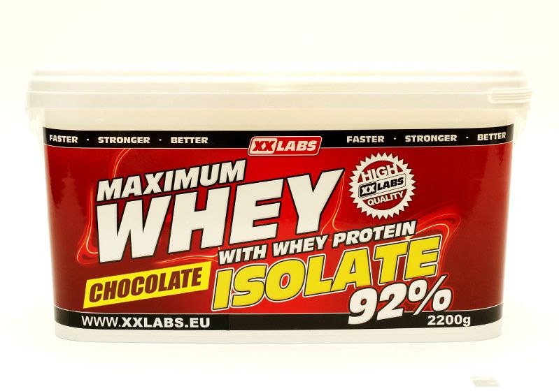Xxlabs Maximum Whey Protein Isolate 92 čokoláda 2200 g Xxlabs