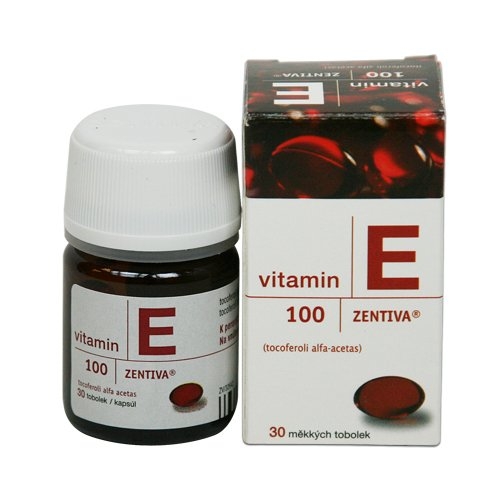 Zentiva Vitamin E 100 mg 30 tobolek Zentiva