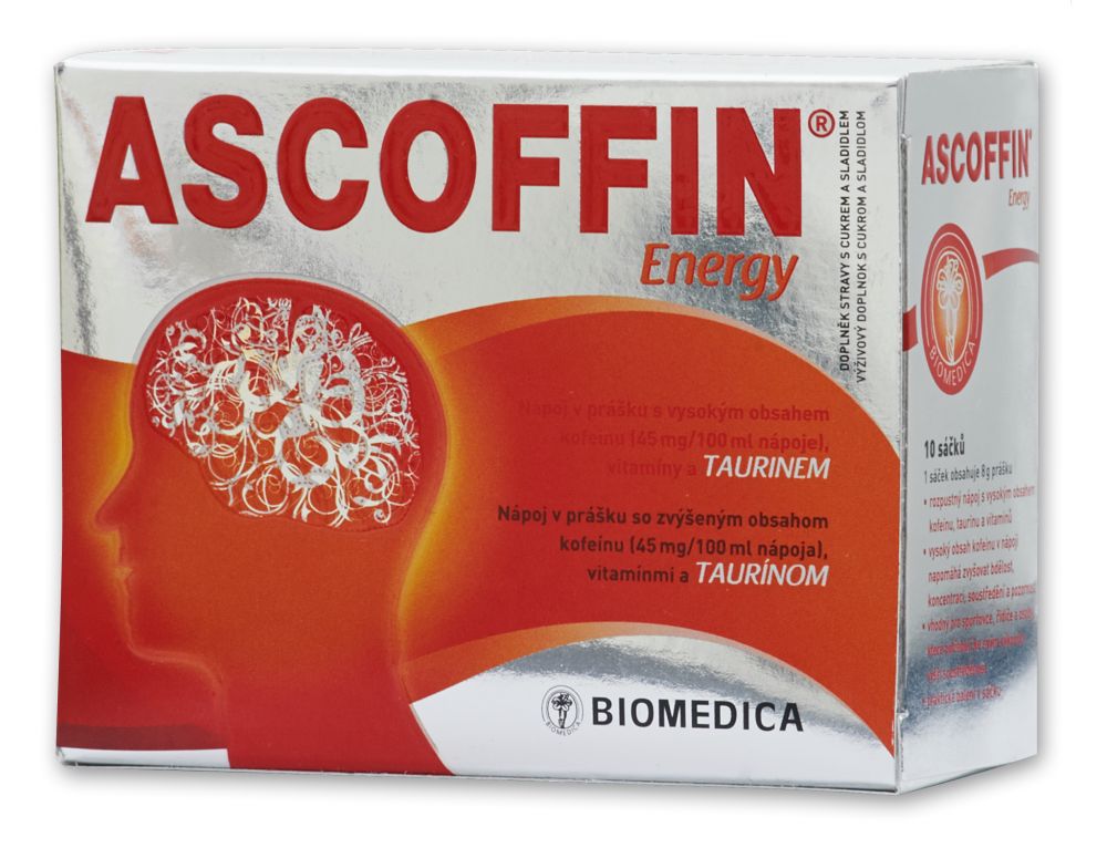Biomedica Ascoffin Energy sáčky 10x8 g Biomedica