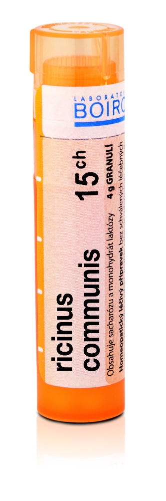 Boiron RICINUS COMMUNIS CH15 granule 4 g Boiron