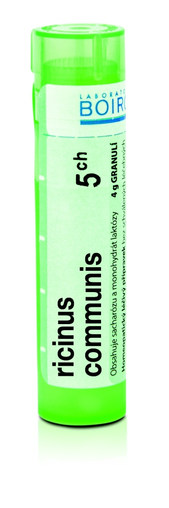 Boiron RICINUS COMMUNIS CH5 granule 4 g Boiron