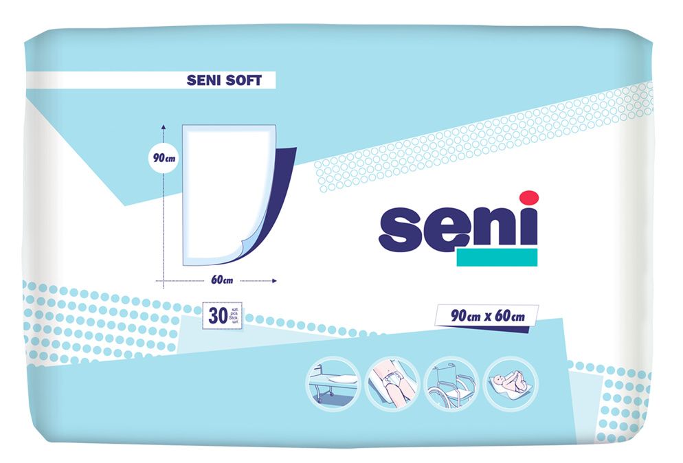 Seni Soft 90x60 cm absorpční podložky 30 ks Seni
