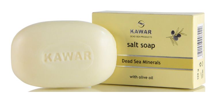 Kawar Mýdlo se solí a minerály z Mrtvého moře 120 g Kawar